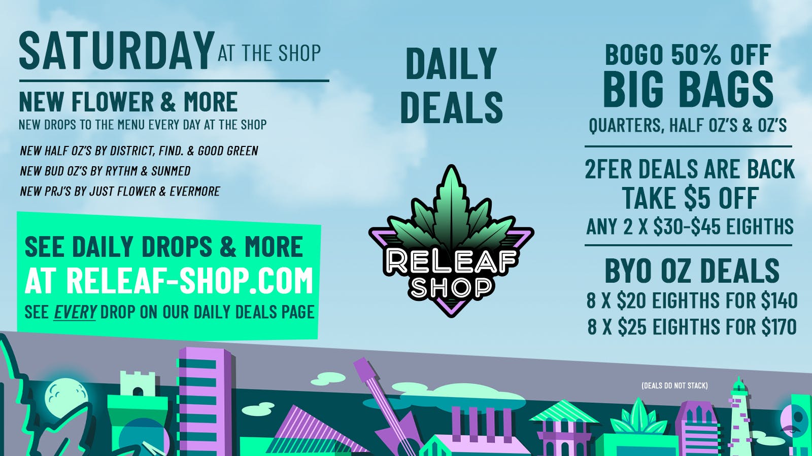ReLeaf Shop Saturday Drops & Spotlight