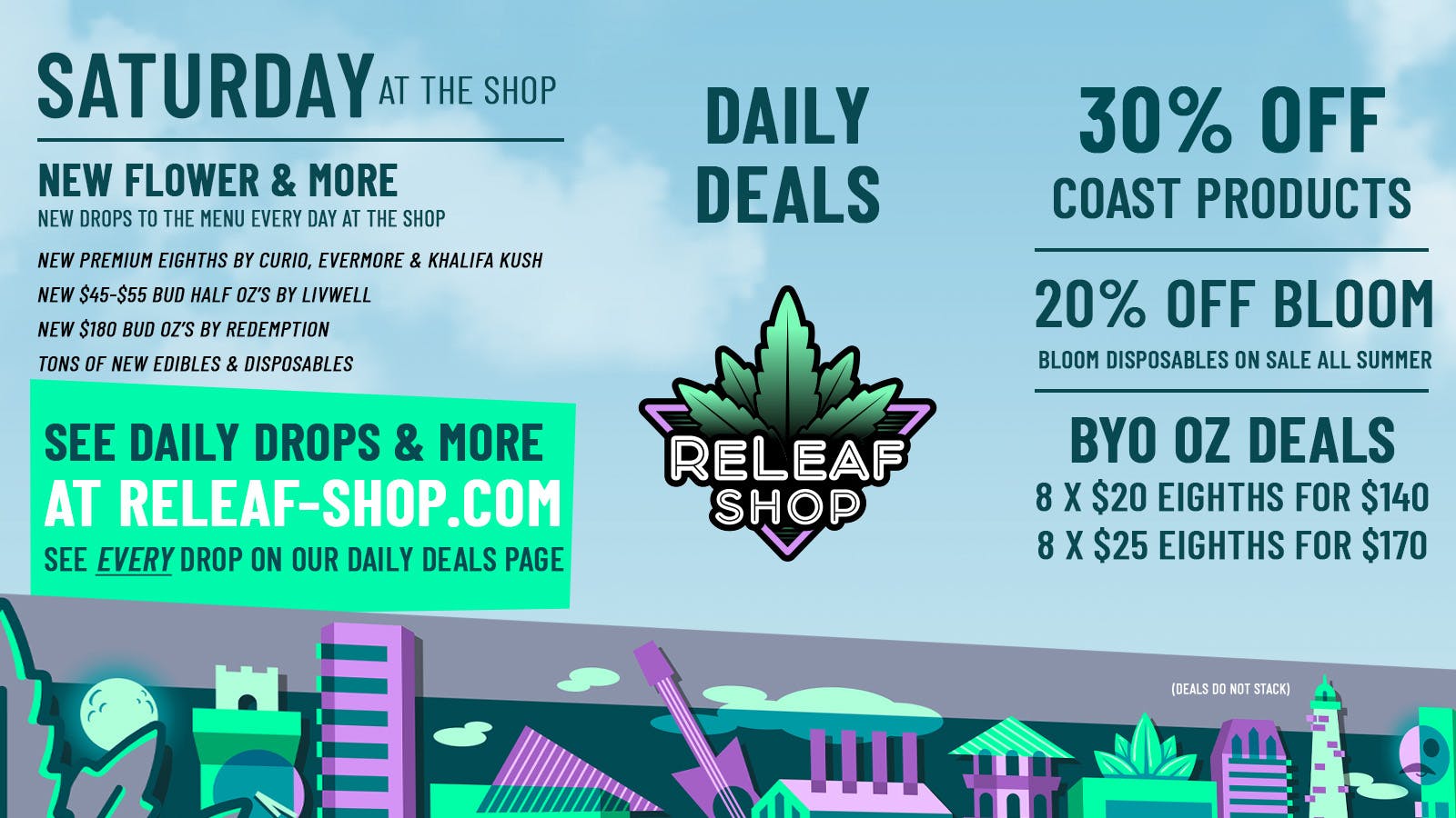 ReLeaf Shop Saturday Drops & Spotlight