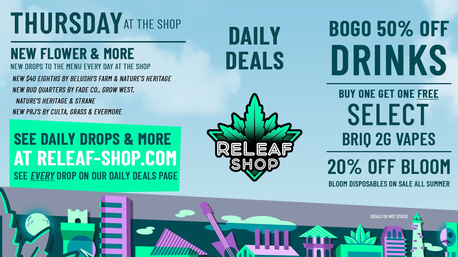 ReLeaf Shop Thursday Drops & Deals