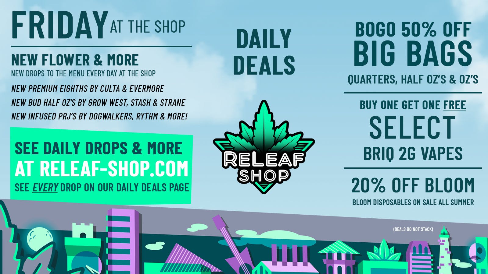 ReLeaf Shop Friday Drops & Deals