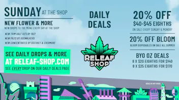 ReLeaf Shop Sunday Drops & Deals