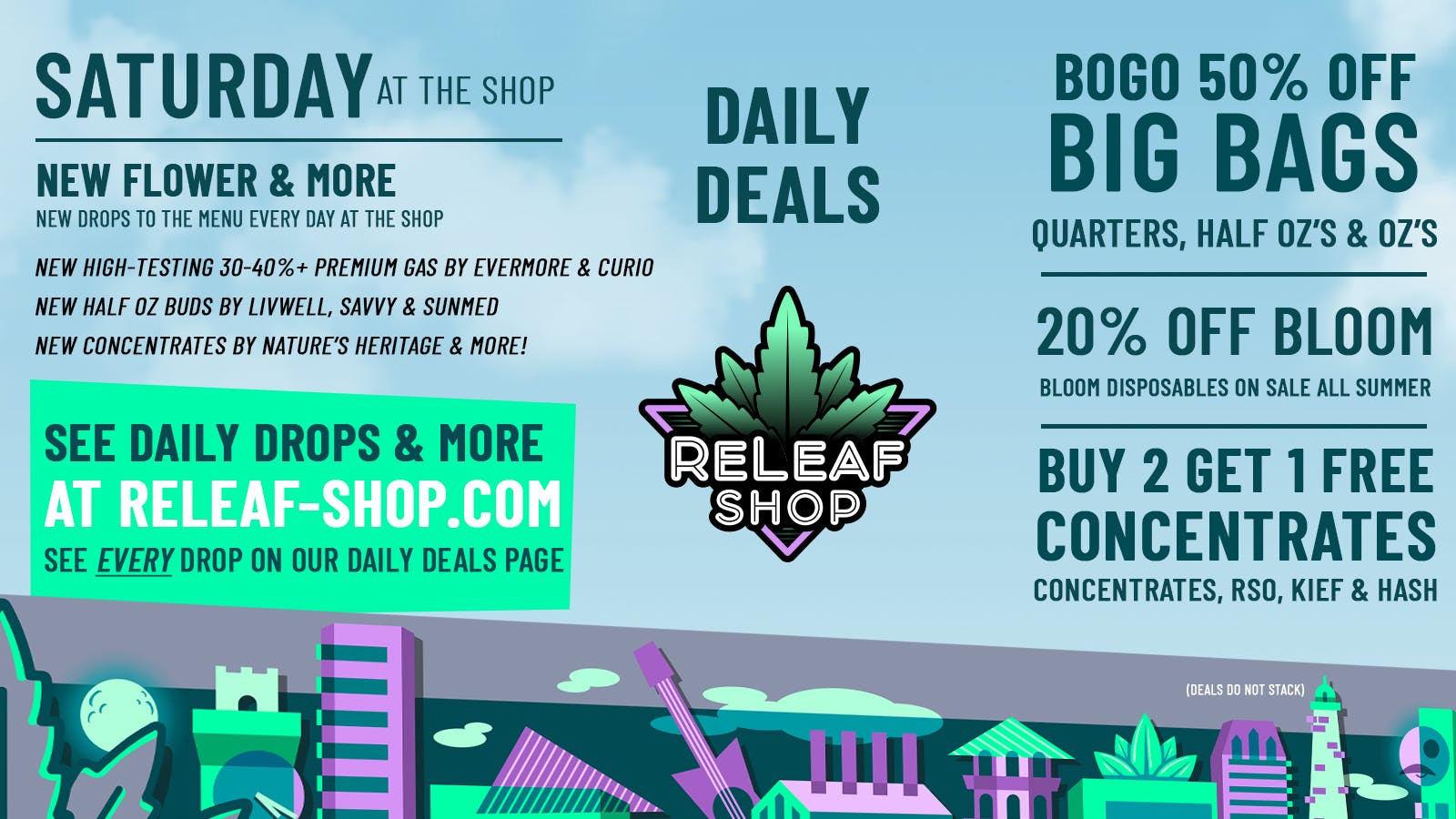 ReLeaf Shop Saturday Drops & Spotlight