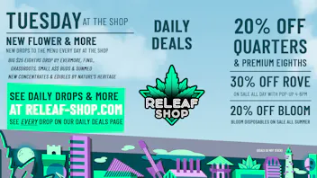 ReLeaf Shop Tuesday Drops & Deals!