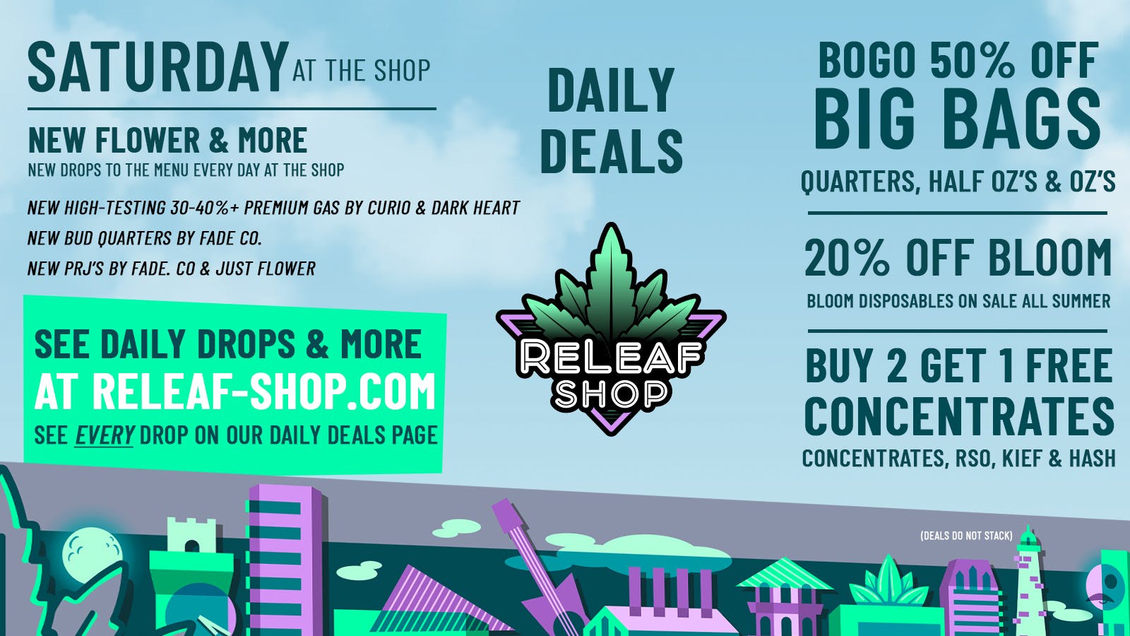 ReLeaf Shop Saturday Drops & Spotlight