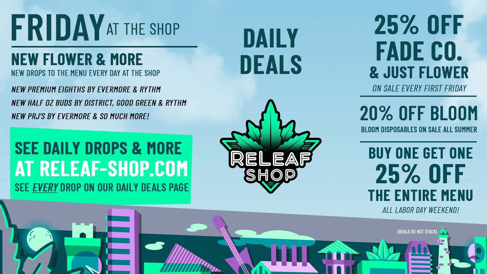 ReLeaf Shop Friday Drops & Deals