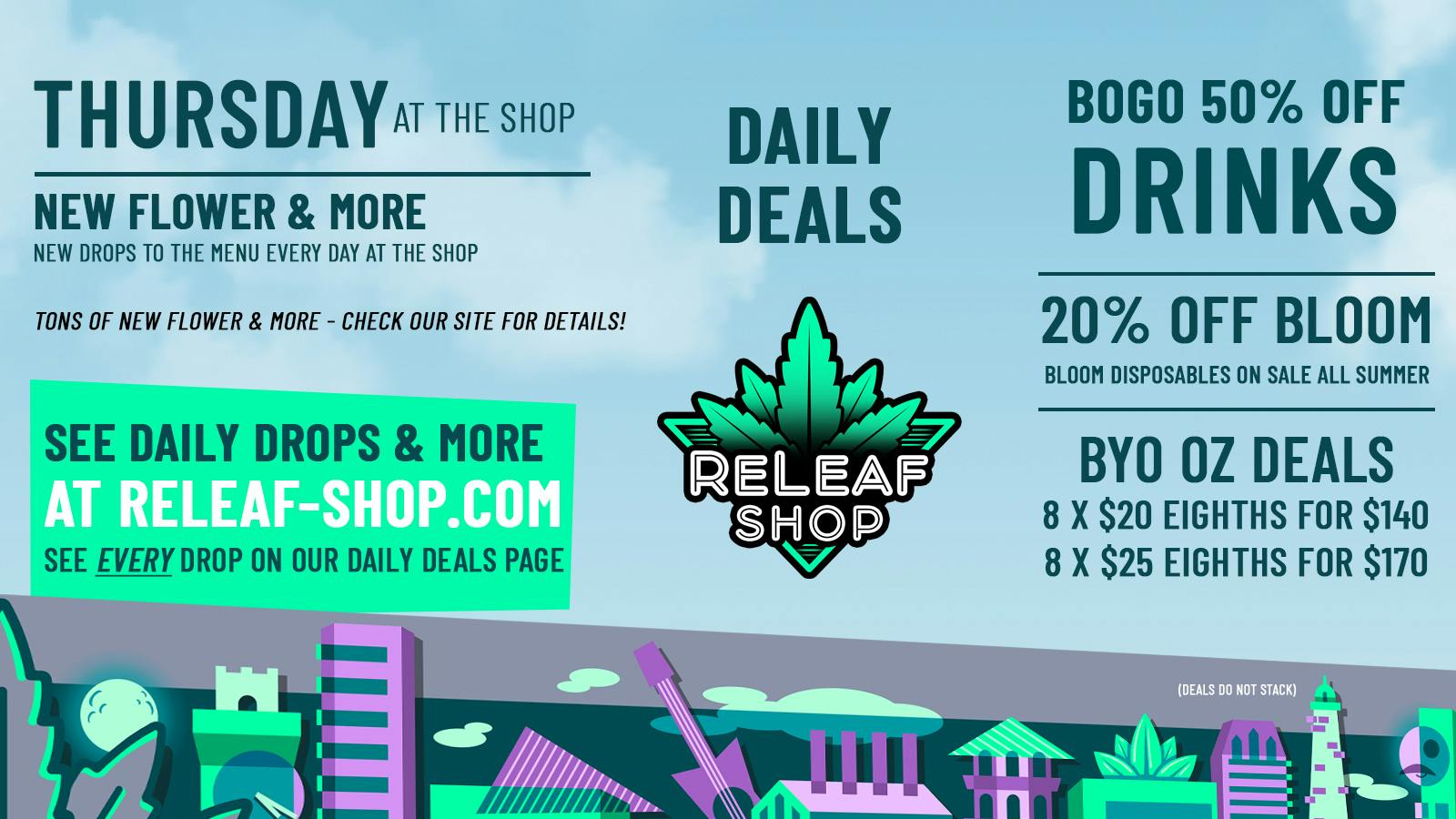ReLeaf Shop Thursday Drops & Deals