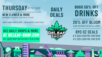 ReLeaf Shop Thursday Drops & Deals
