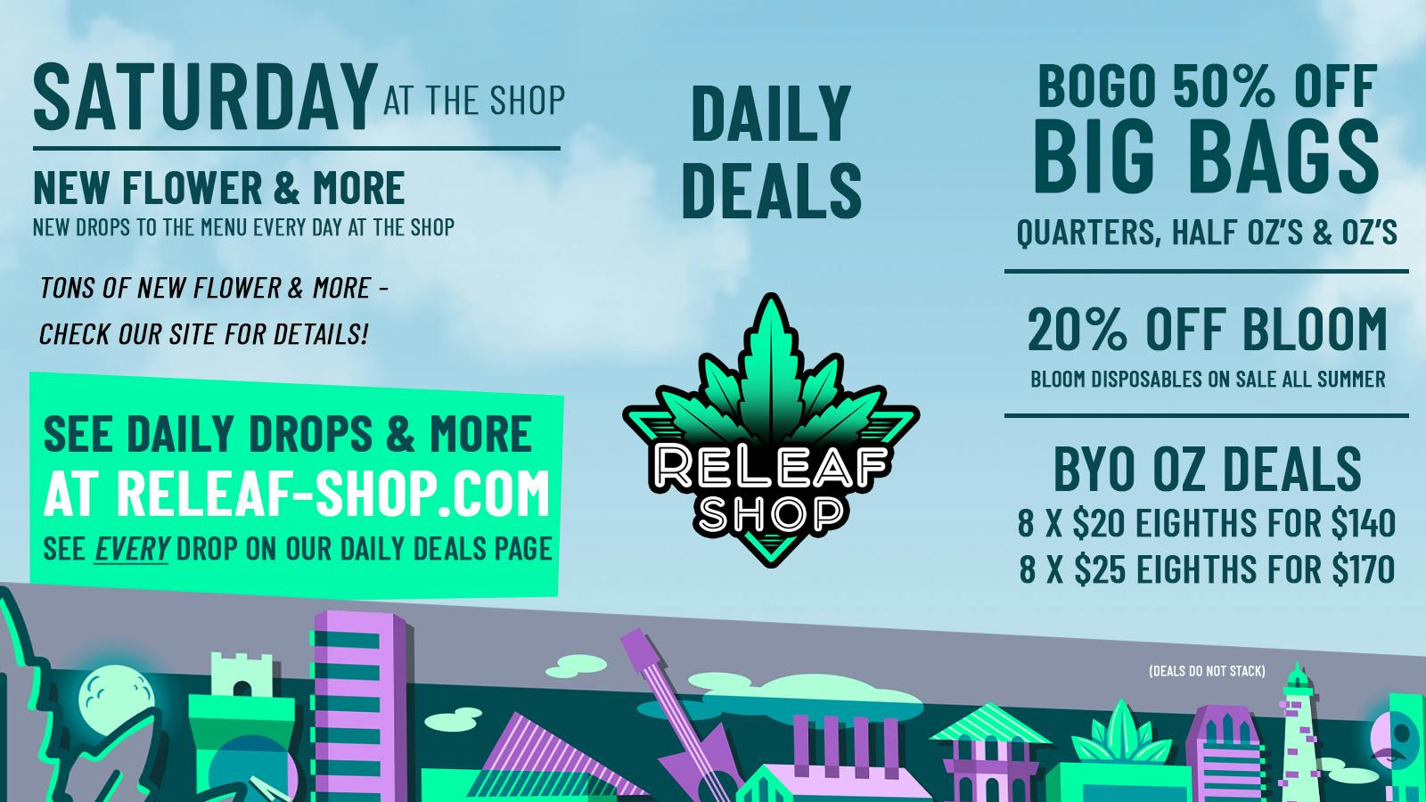 ReLeaf Shop Saturday Drops & Spotlight