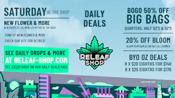 ReLeaf Shop Saturday Drops & Spotlight
