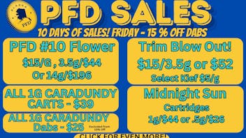 House of Green - South PFD Sales Starting Today! At South!