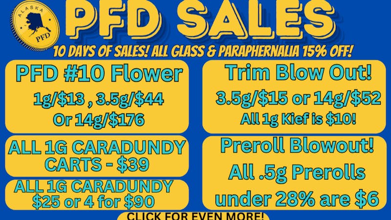 House of Green PFD SALE! +15% Off Glass & Paraphernalia!