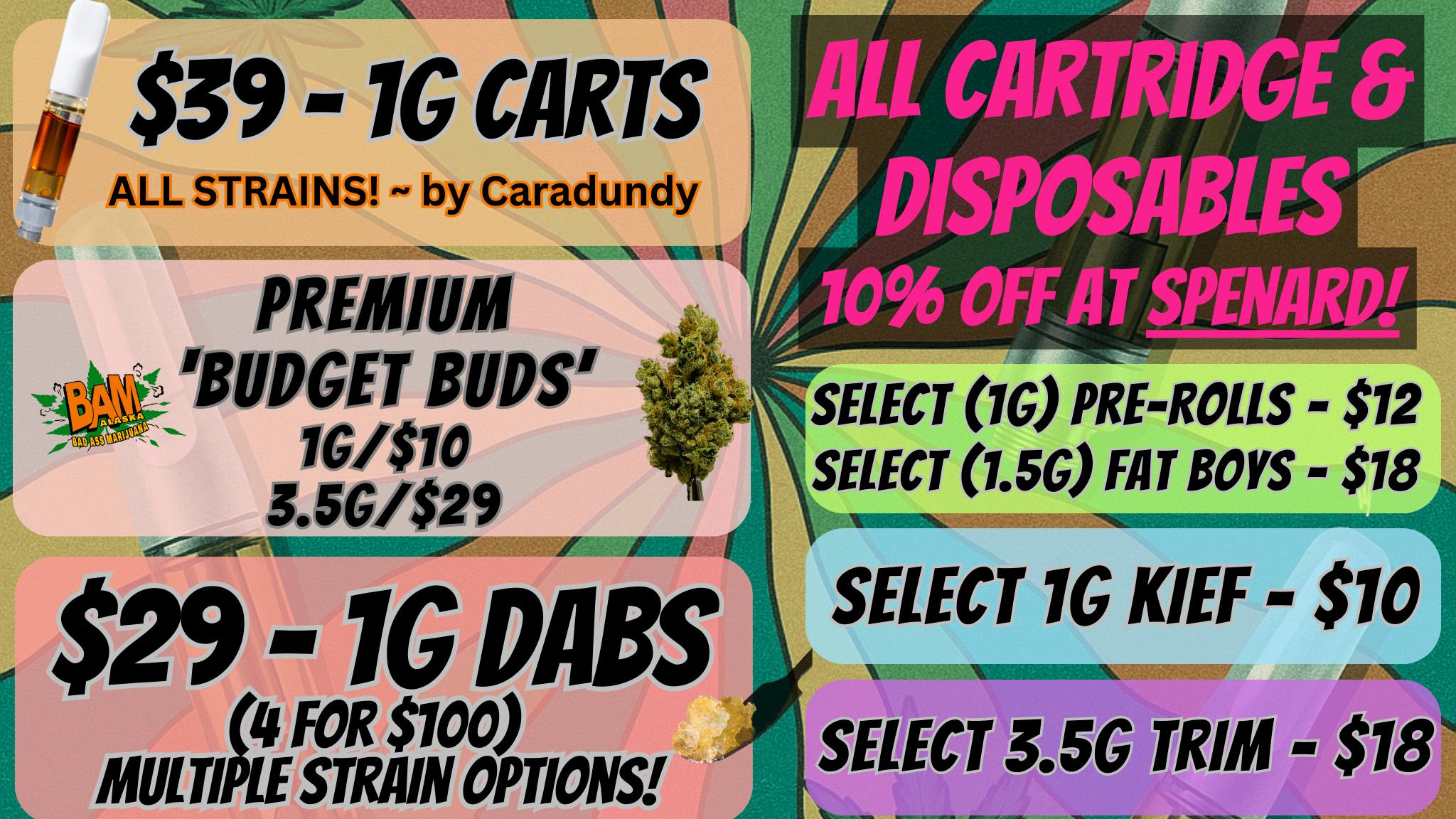 House of Green ALL Carts & Disposables 10% OFF + MORE in Spenard!