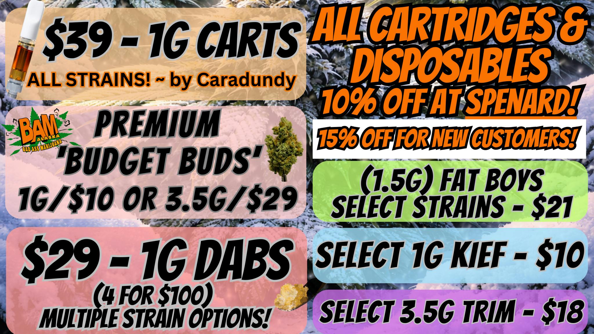 House of Green ALL Carts & Disposables 10% OFF + MORE in Spenard!