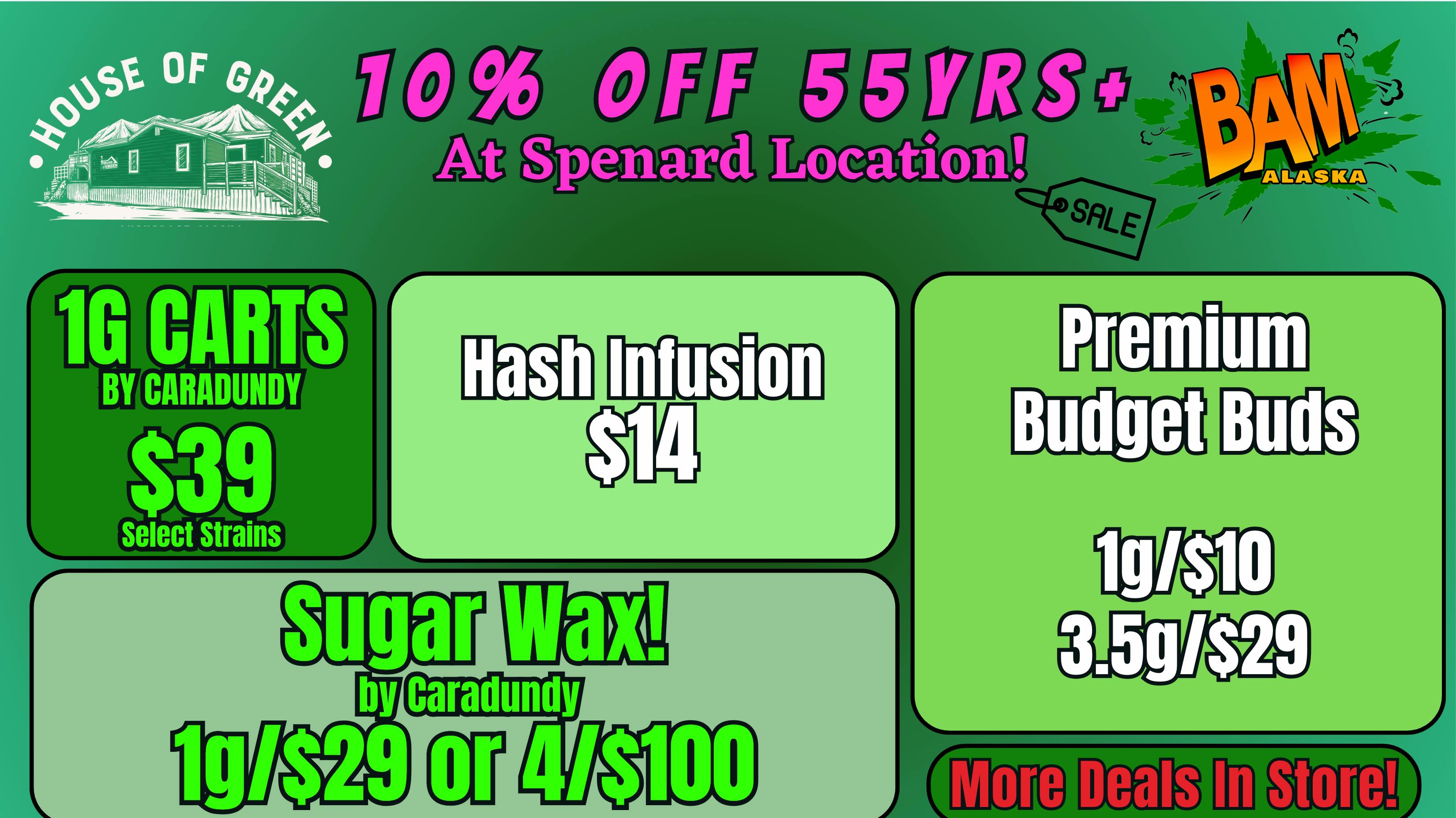 House of Green Sunday Funday at Spenard!