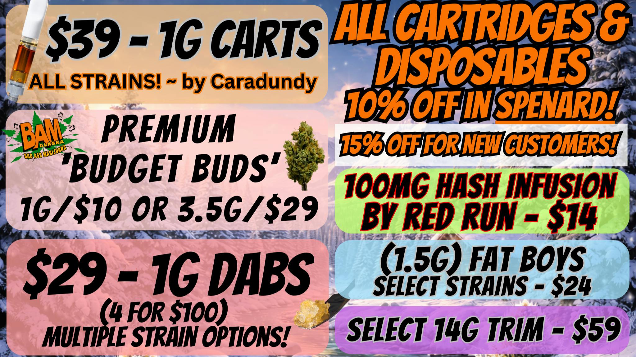 House of Green ALL Carts & Disposables 10% OFF + MORE in Spenard!