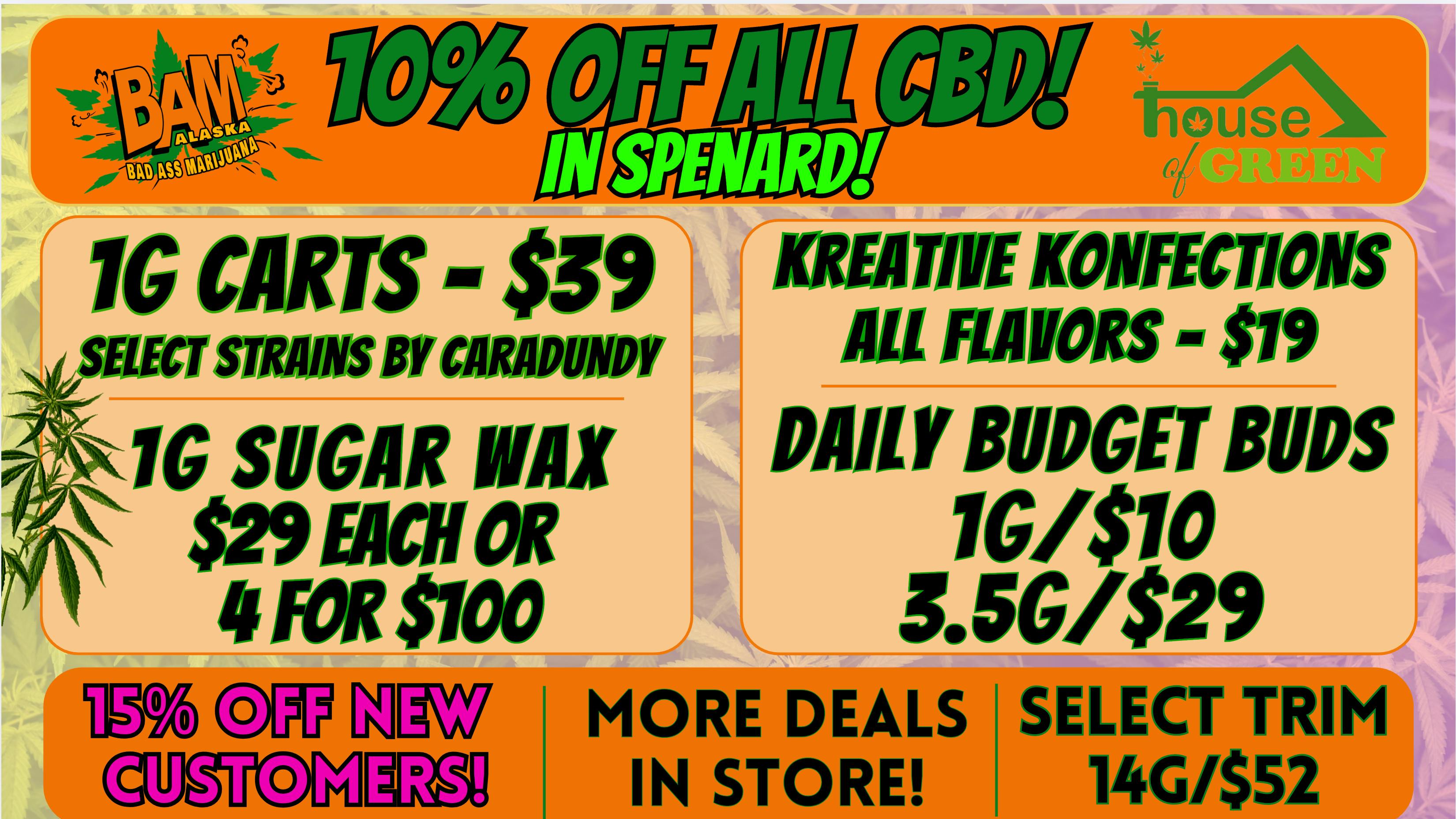 House of Green Monday Madness!