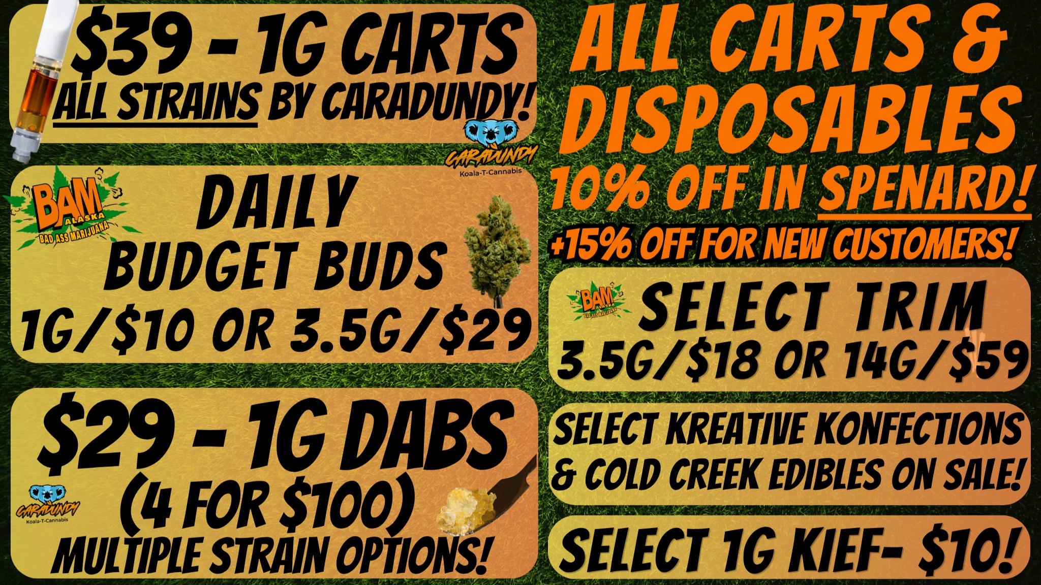 House of Green - Midtown ALL Carts & Disposables 10% OFF + MORE in Spenard!