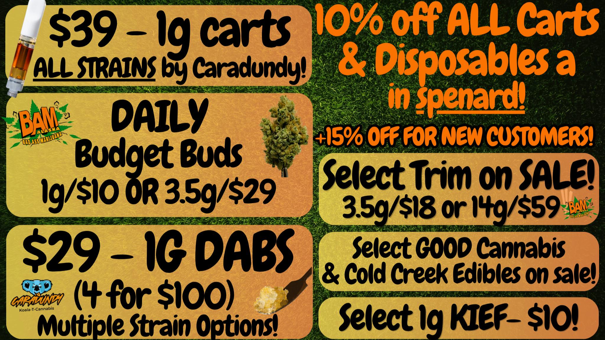 House of Green - Midtown ALL Carts & Disposables 10% OFF + MORE in Spenard!