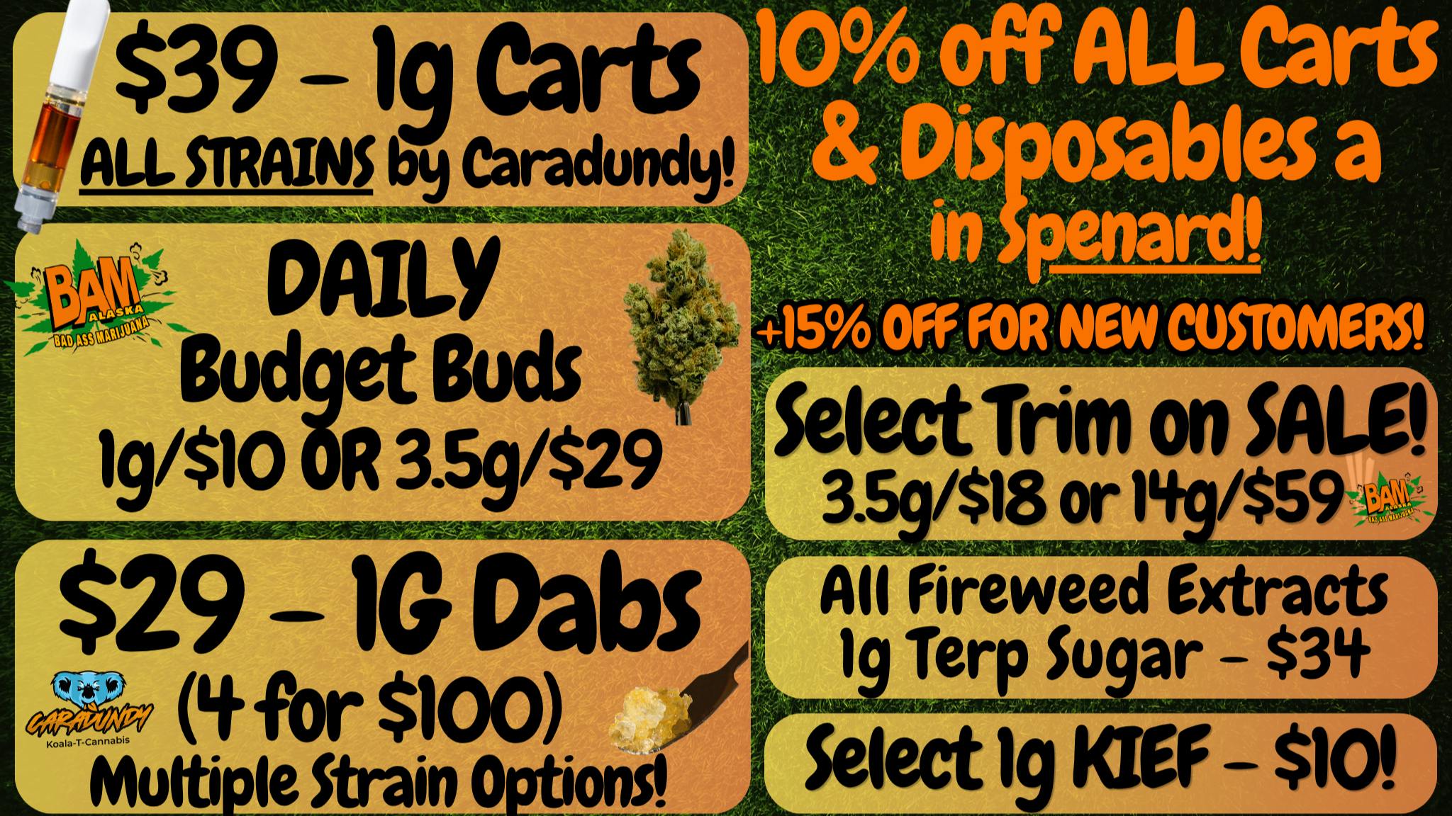 House of Green - Midtown ALL Carts & Disposables 10% OFF + MORE in Spenard!