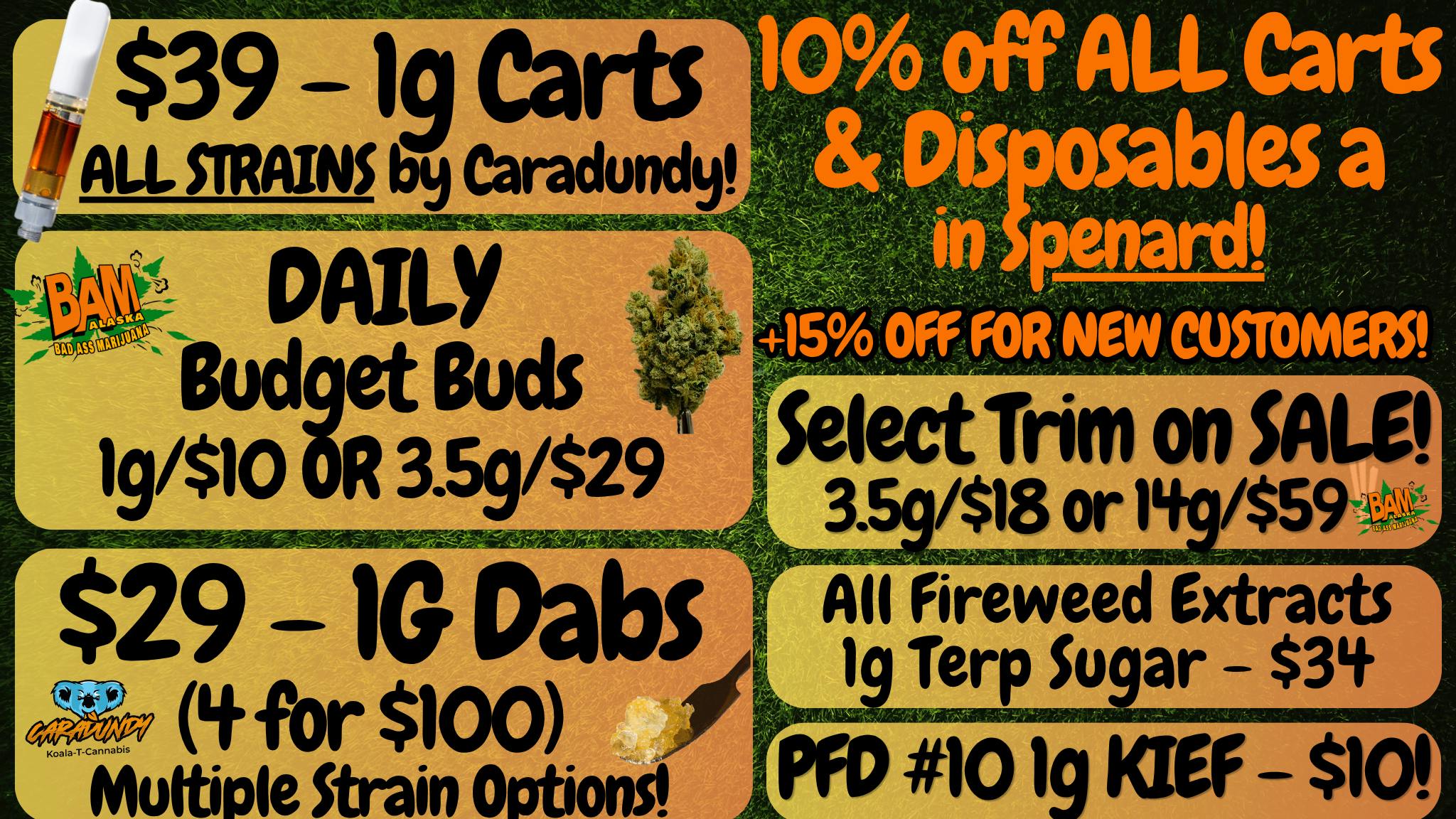 House of Green - Midtown ALL Carts & Disposables 10% OFF + MORE in Spenard!