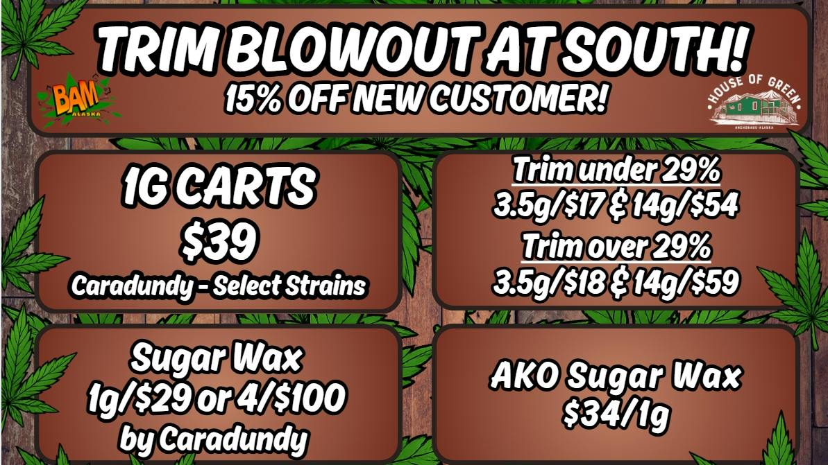 House of Green - South Trim Blowout @South!