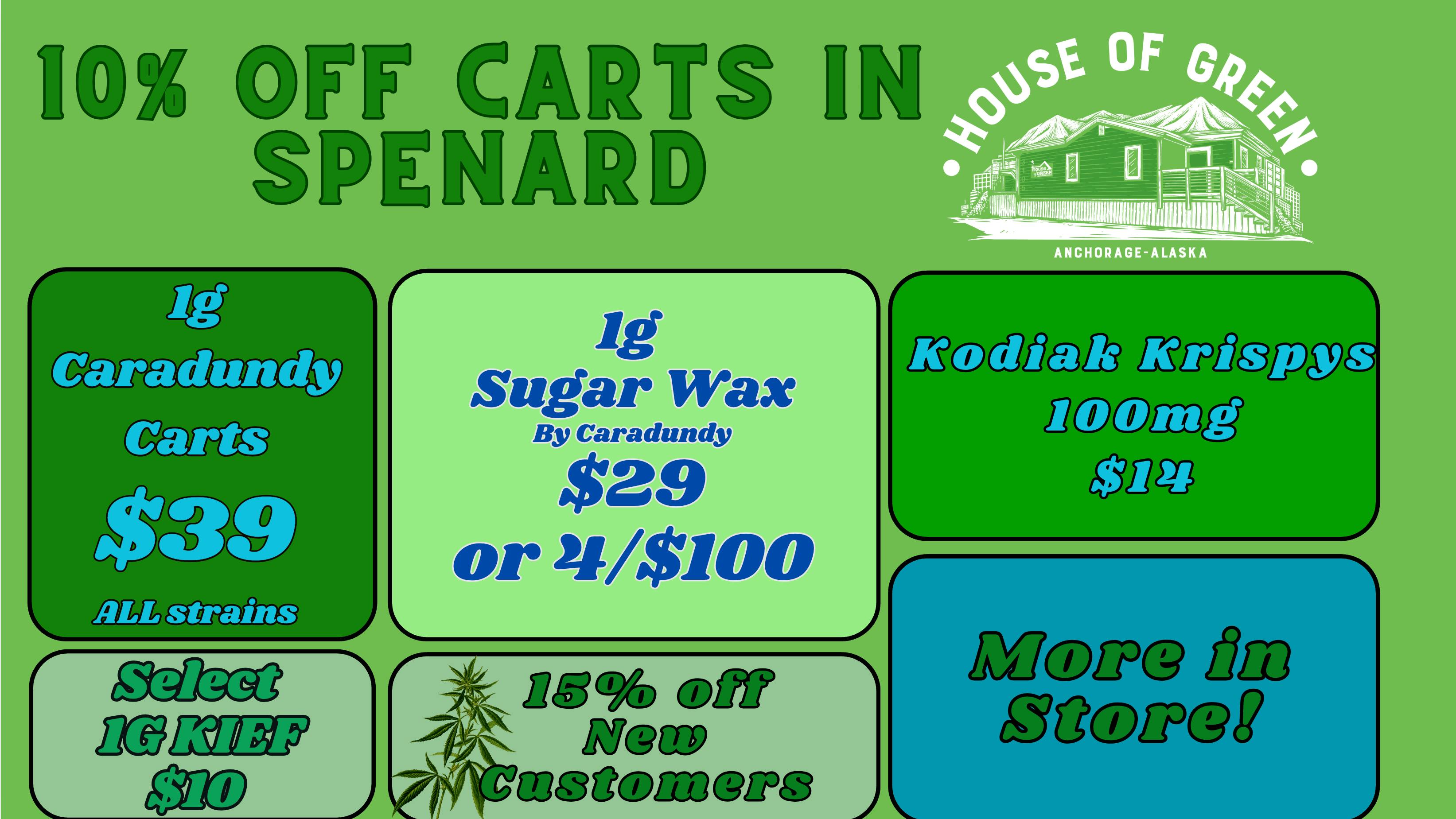 House of Green - Midtown 10% OFF Cartridges & Disposables - in Midtown