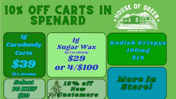 House of Green - Midtown 10% OFF Cartridges & Disposables - in Midtown