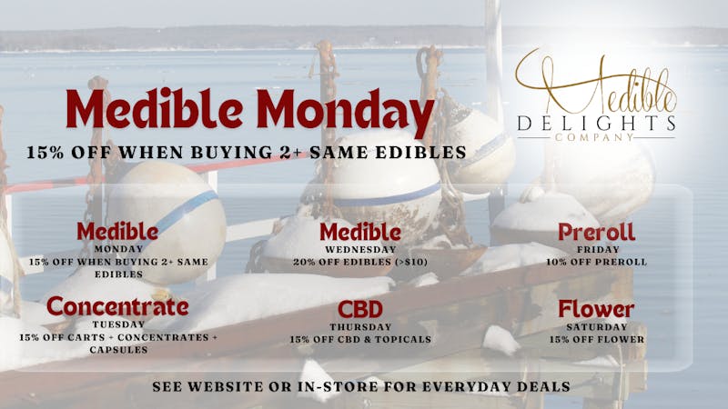 Medible Delights Medible Monday 15% OFF