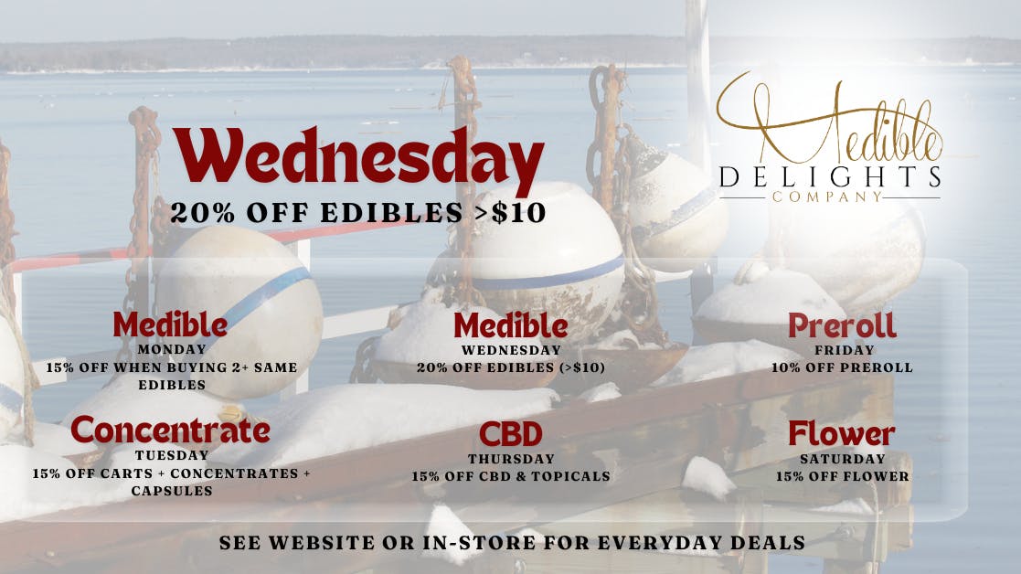 Medible Delights Mid Week Munchies 20% OFF