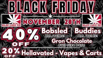 Major League Bud Everyday Cured Resin/Live Resin & Rosin Carts-Dabs