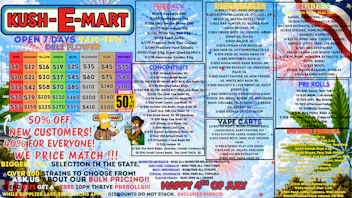 Kush E Mart HAPPY FOURTH OF JULY! + 50% OFF NEW CUSTOMERS!!
