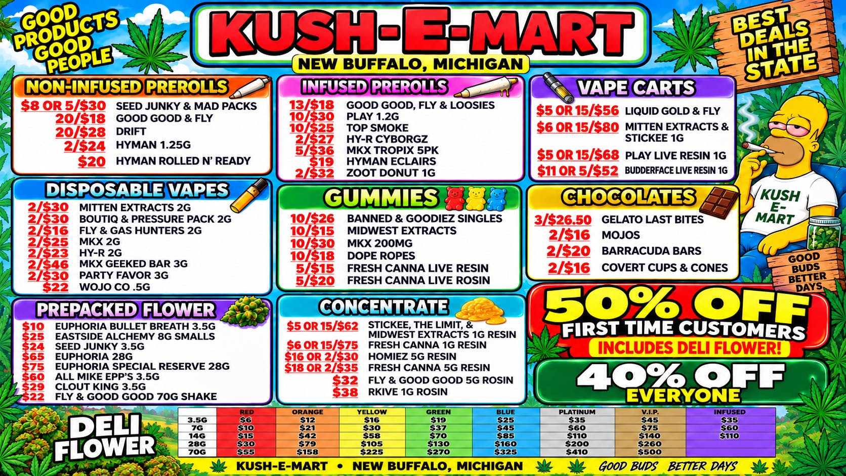 Kush E Mart 50% OFF NEW CUSTOMERS & 40% OFF EVERYDAY