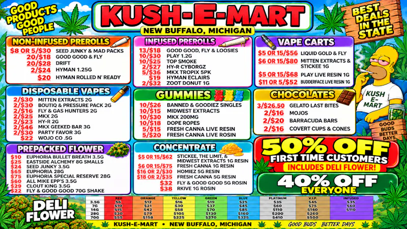 Kush E Mart 50% OFF NEW CUSTOMERS & 40% OFF EVERYDAY