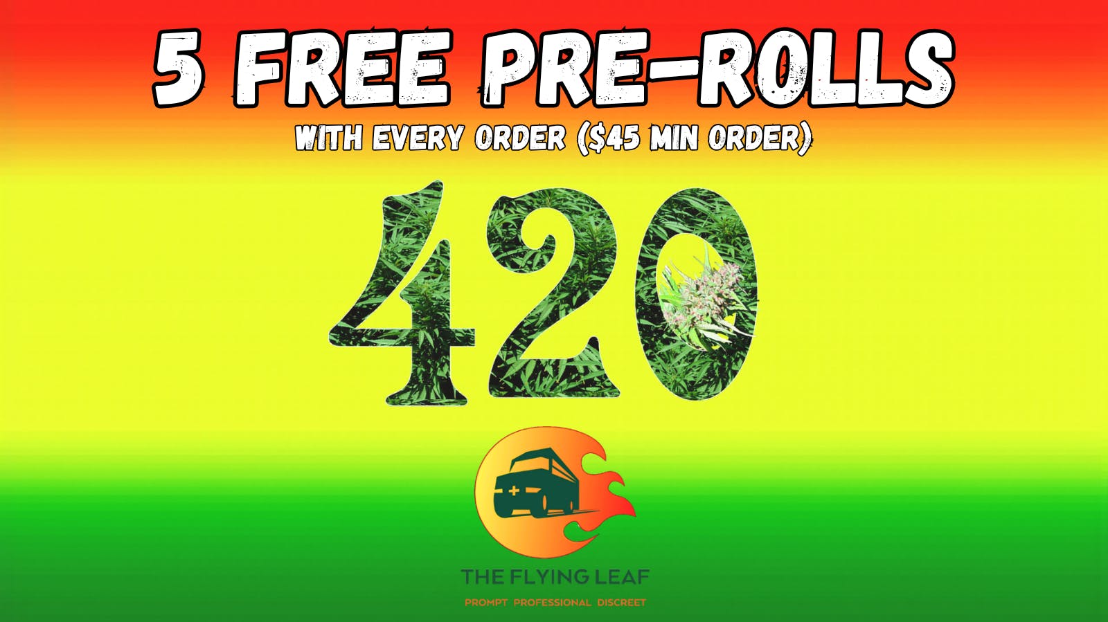 The Flying Leaf 420 HOLIDAY 5PACK