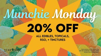 Star Buds Baltimore 20% off edibles, topicals, RSO