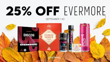 Star Buds Baltimore 25% off Evermore thru 9/30
