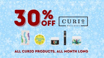 Star Buds Baltimore 30% OFF ALL Curio Wellness Products