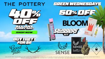 The Pottery Weed Dispensary Los Angeles 🔥BOGO & 50% OFF🔥 GREEN WEDNESDAYS🔥