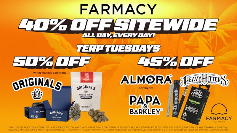 Farmacy Santa Ana 🔥40%-50% OFF🔥TERP TUESDAYS🔥