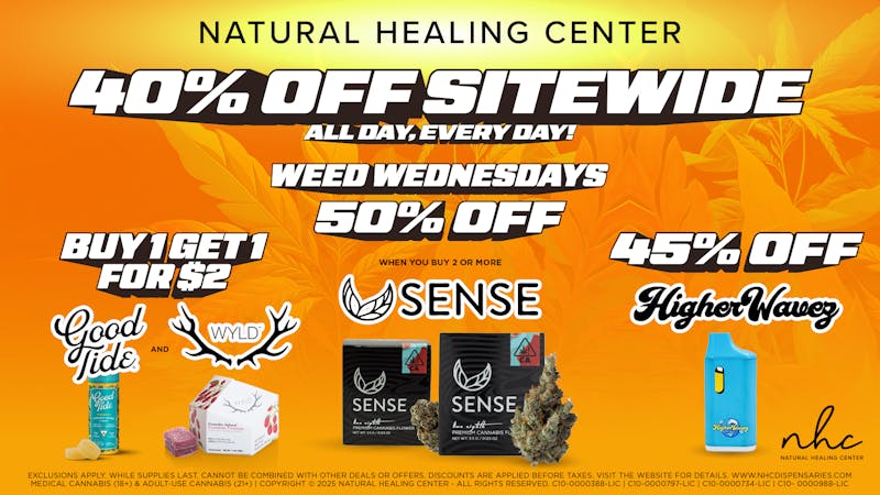 Natural Healing Center - Turlock 🔥50% OFF🔥 WEED WEDNESDAYS🔥
