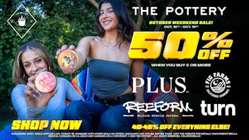 The Pottery Weed Dispensary Los Angeles 🌿50% OFF 🌿 WEEDKEND SALE🌿