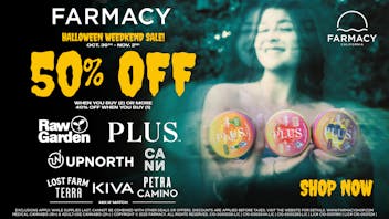 Farmacy Santa Ana 🎃👻 HALLOWEEN WEEDKEND SALE 👻🎃 50% OFF 🎃