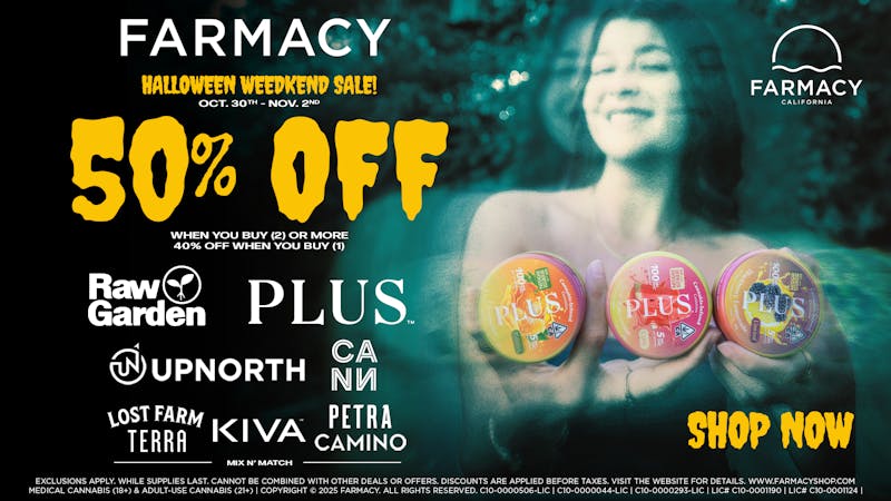 The Farmacy SB 🎃👻 HALLOWEEN WEEDKEND SALE 👻🎃 50% OFF 🎃