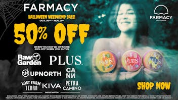 Farmacy Santa Ana 🎃👻 HALLOWEEN WEEDKEND SALE 👻🎃 50% OFF 🎃