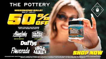 The Pottery Weed Dispensary Los Angeles 🔥50% OFF🔥 WEEDKEND SALE🔥