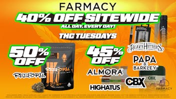 Farmacy Berkeley 🔥30%-50% OFF🔥THC TUESDAYS🔥