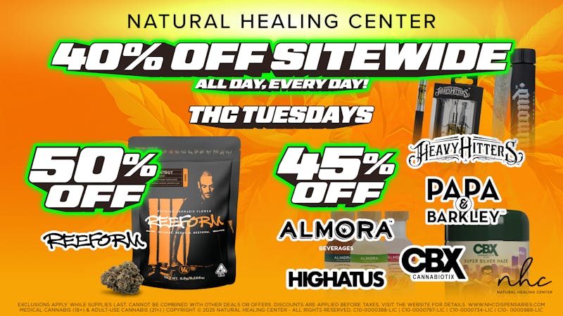 Natural Healing Center - Morro Bay 🔥30%-50% OFF🔥THC TUESDAYS🔥
