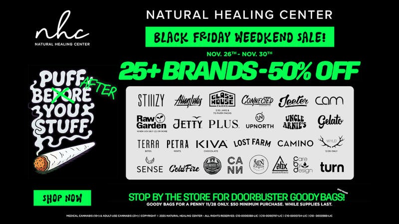 Natural Healing Center - Turlock 🔥50% OFF🔥 BLACK FRIDAY WEEDKEND SALE🔥