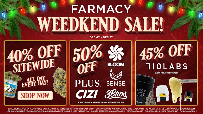 Farmacy Berkeley 🔥50% OFF WEEDKEND SALE🔥