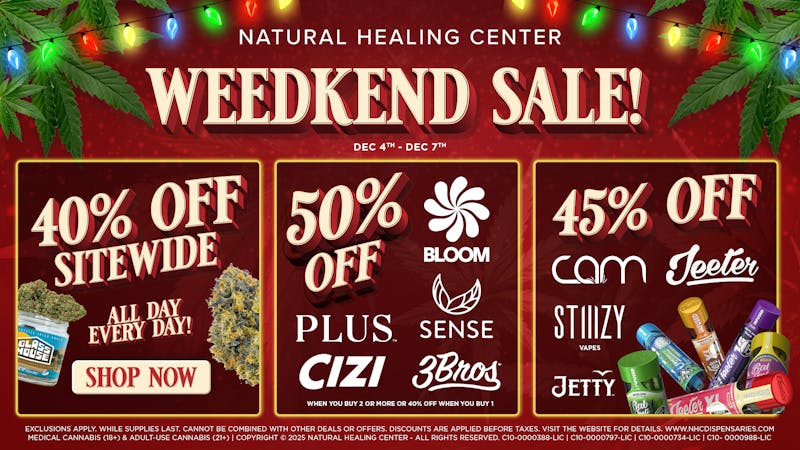 Natural Healing Center - Lemoore 🔥50% OFF🔥 WEEDKEND SALE🔥